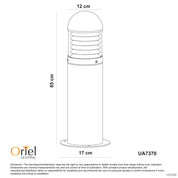 TERZO - 240v LED Ready Outdoor Bollard 65cm