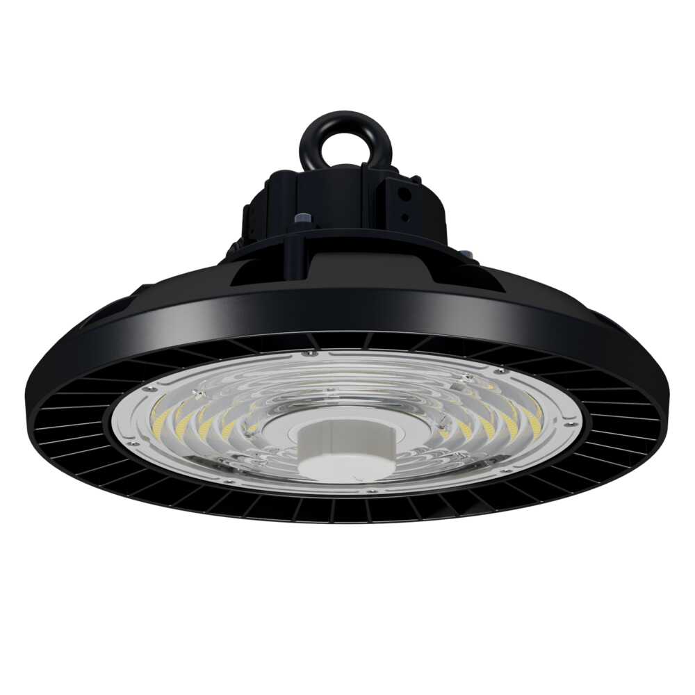 UFO LED High Bay Light W280mm Black Aluminium TRI Colour