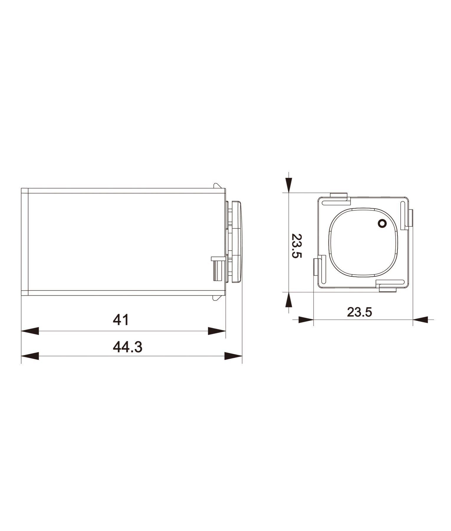 VELA: Push Button LED Trailing Dimmer