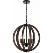 VESTAL 4 LIGHT PENDANT