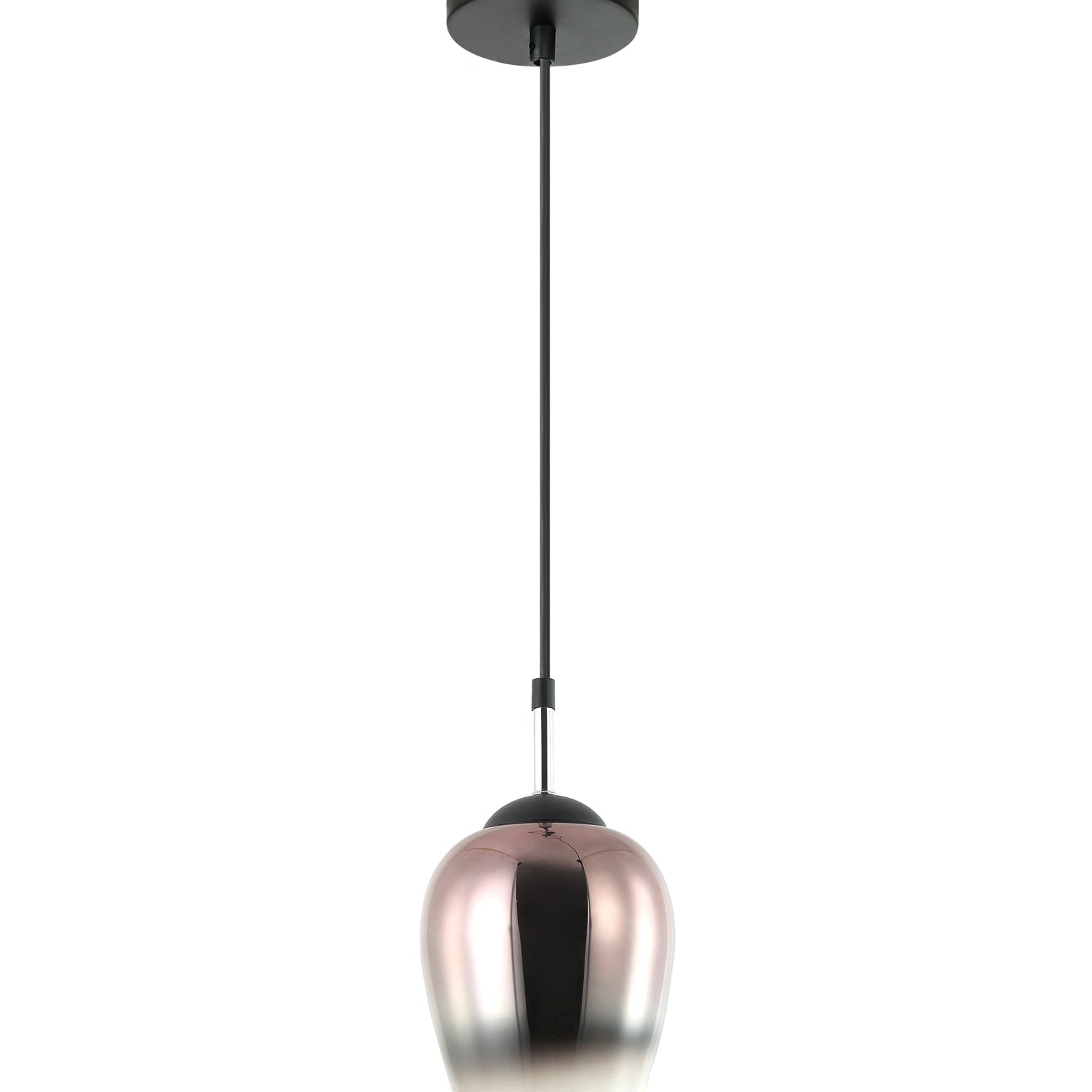 VINUM: Interior Wine Glass Shape Colour Fading Effect Glass Pendant Lights
