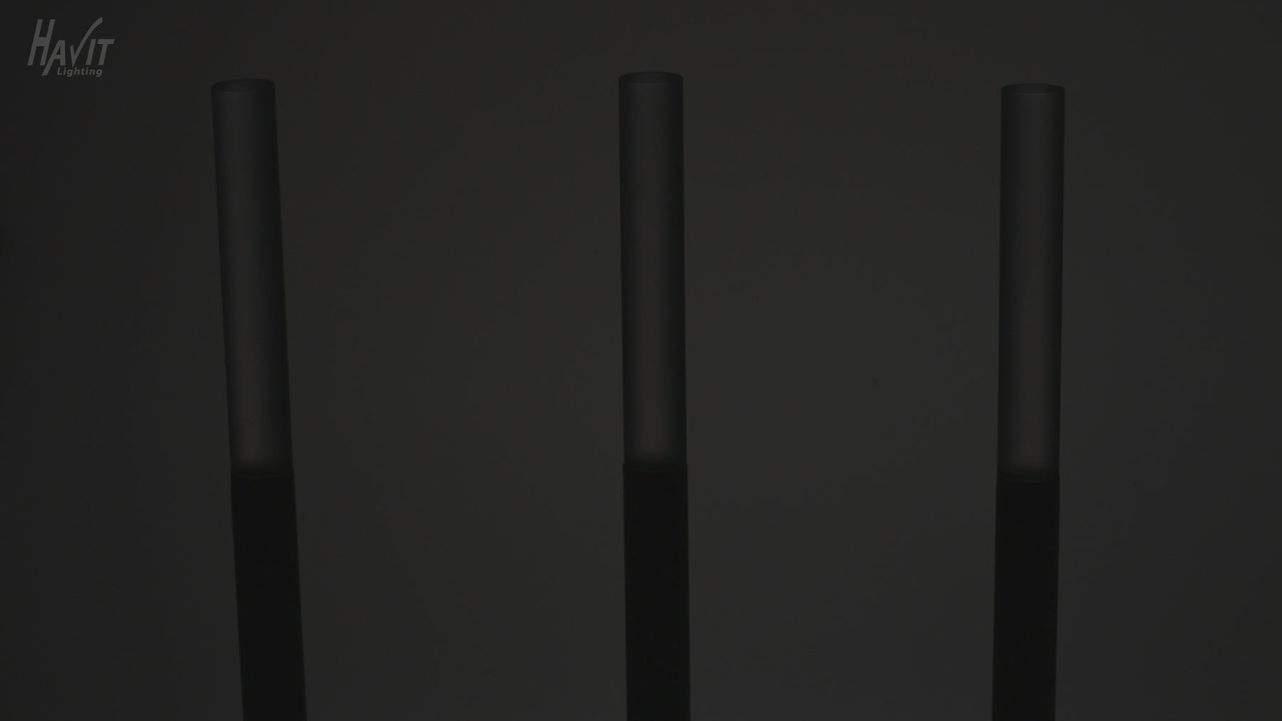 Havit Lighting Drique Aluminium Black CCT 5 Light LED Bollard Spike Light Kit