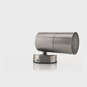Havit Lighting Fortis Stainless Steel TRI Colour Fixed Down LED Wall Pillar Light