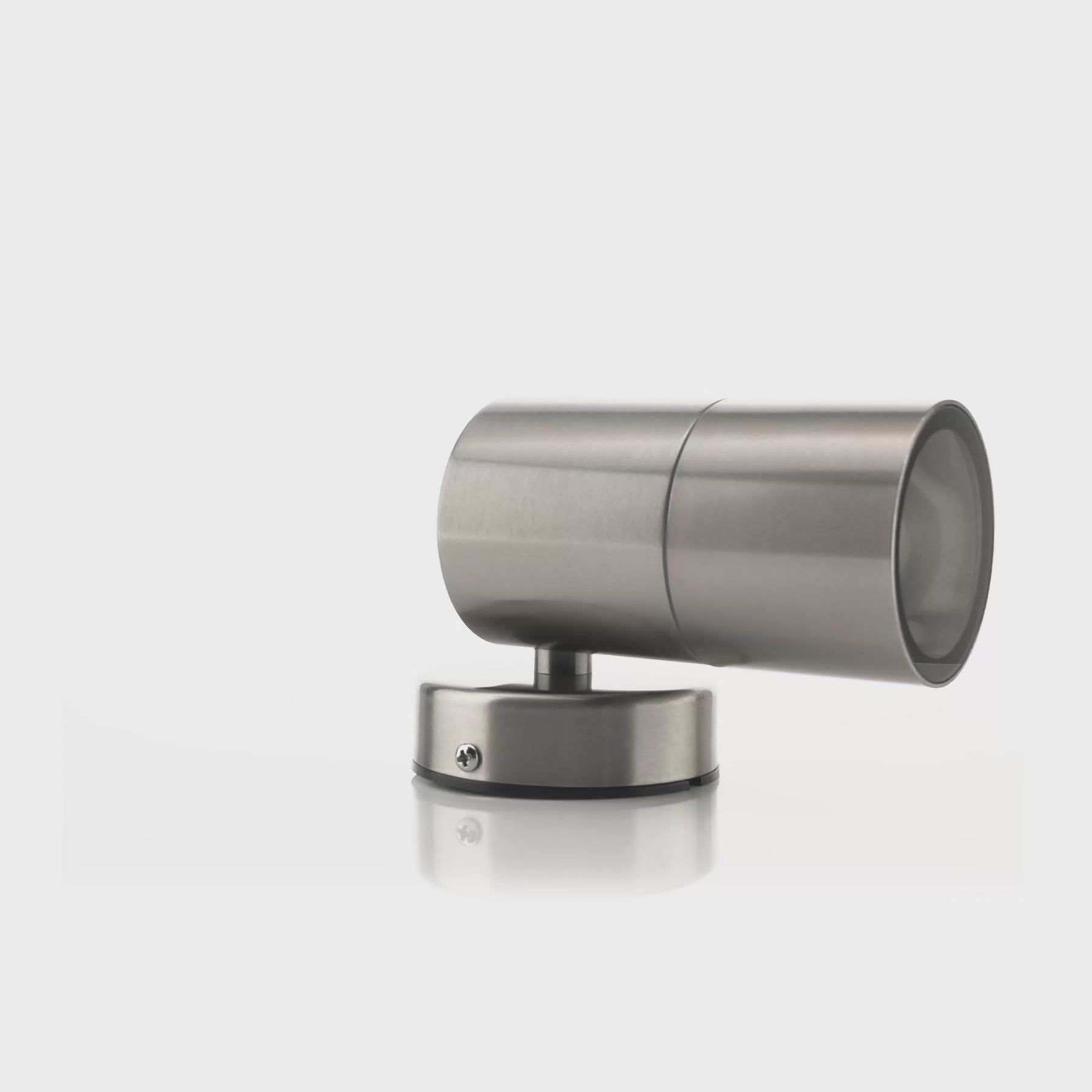 Havit Lighting Fortis Stainless Steel TRI Colour Fixed Down LED Wall Pillar Light