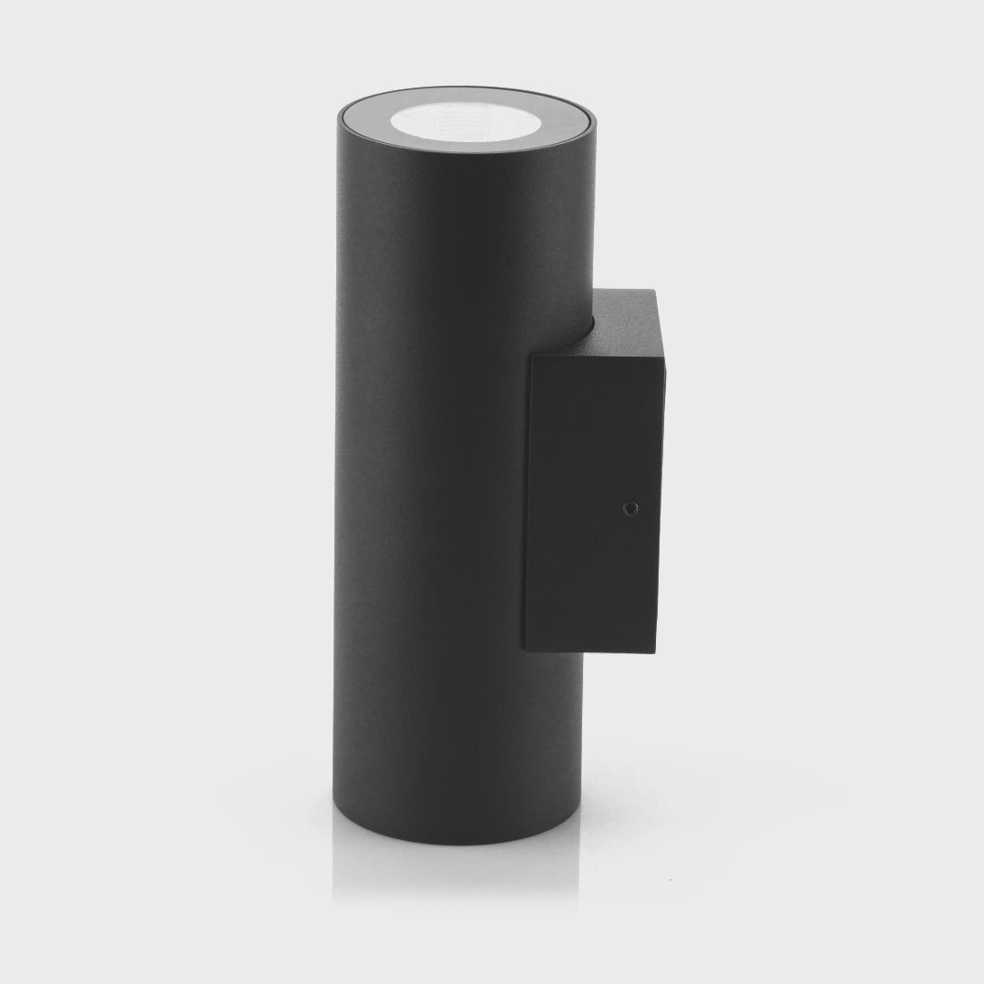 Havit Lighting Aries 316 Stainless Steel Black Up & Down LED Wall Light