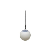 LED Hanging Ball Pendant Light Battery White Plastic RGB