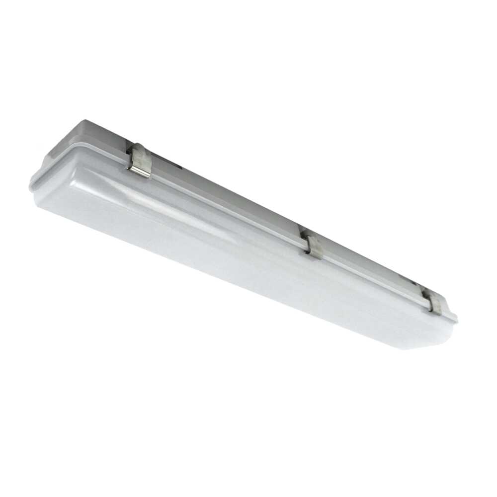 Sol LED Batten Light 20W Grey Polycarbonate 3CCT