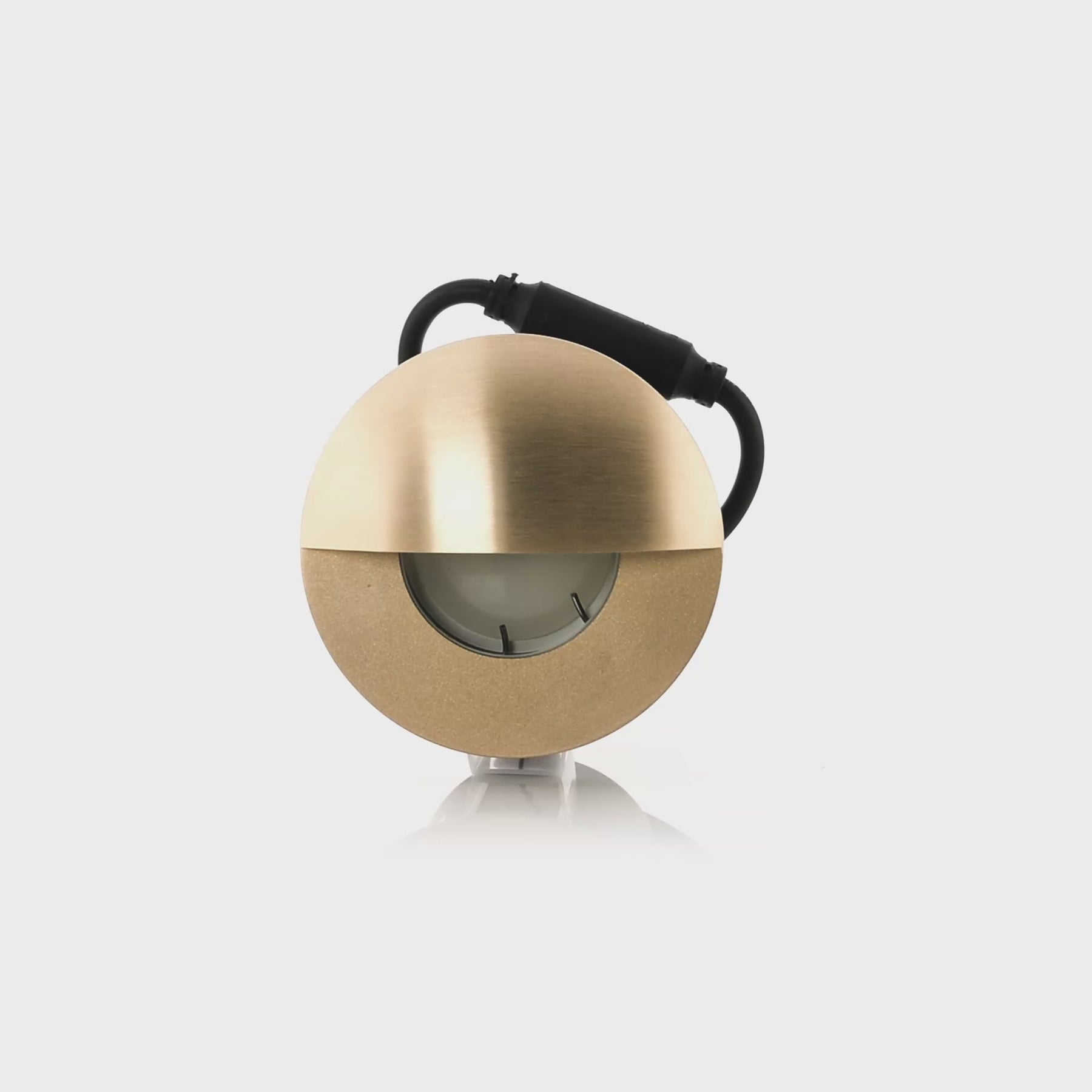 Havit Lighting Ollo Brass TRI Colour LED Step Light With Eyelid