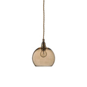 Rowan Pendant Light W155mm Glass Matt Gold
