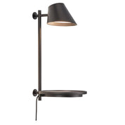Stay Indoor LED Wall Light in Black or Grey
