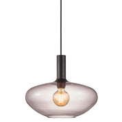 Alton 35 Pendant Light White, Smoke Glass