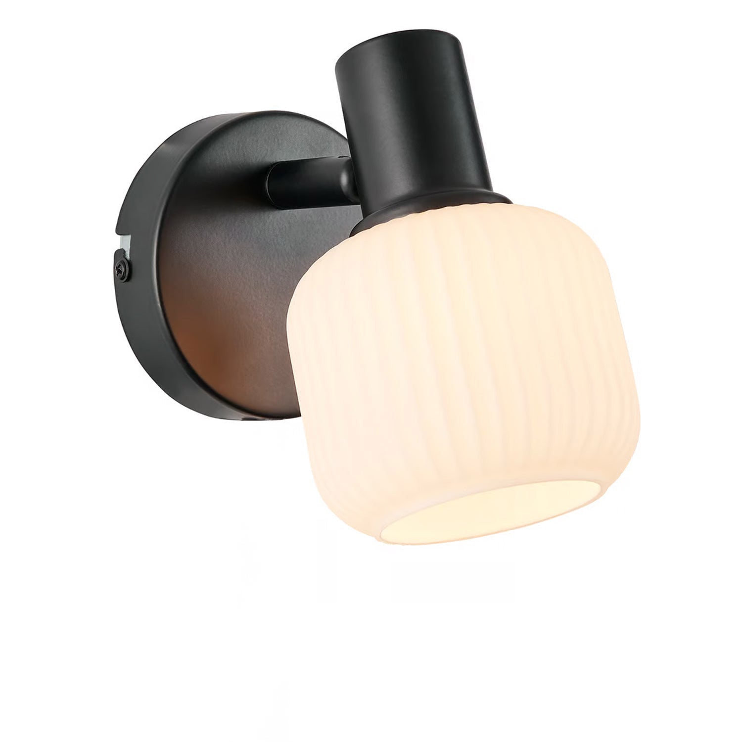 Milford Mini Indoor Wall Light in Black