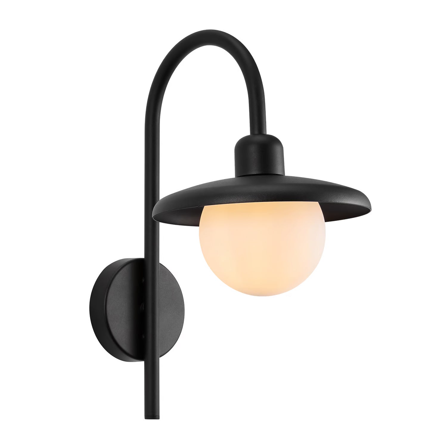 Berlo Outdoor Wall Light in Black