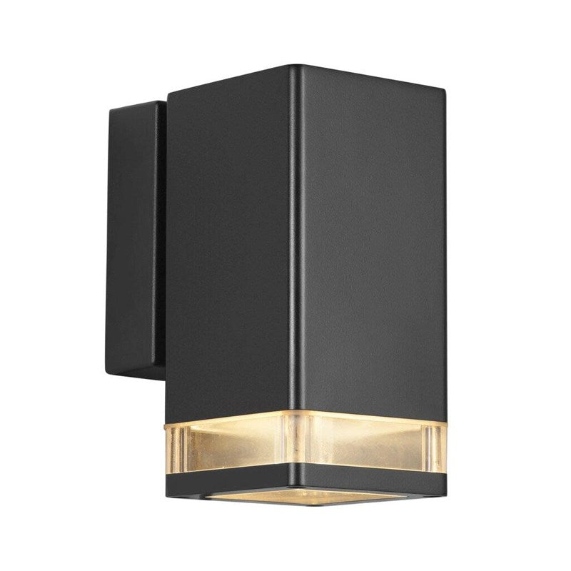 Elm Outdoor Wall Light in Black