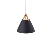 Strap 27 Pendant Light in Beige, Black, Opal White or White