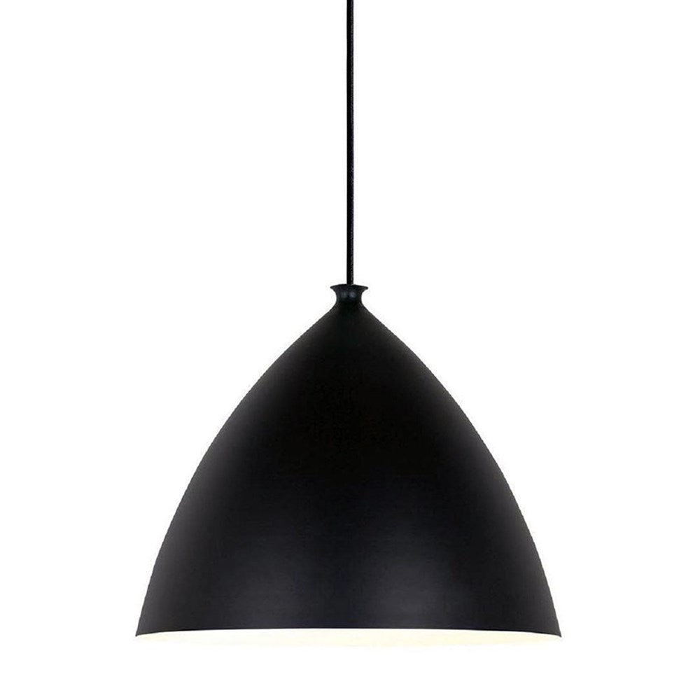 Slope 35 Pendant Light Black and White