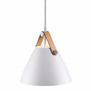 Strap 16 Pendant Light in White or Black