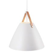 Strap 48 Pendant Light in White, Black or Beige