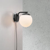 Grant Indoor Wall Light in Black or Brass