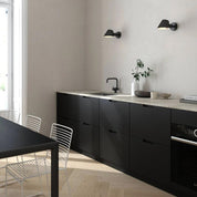 Stay Indoor Wall Light Short in Black or Grey