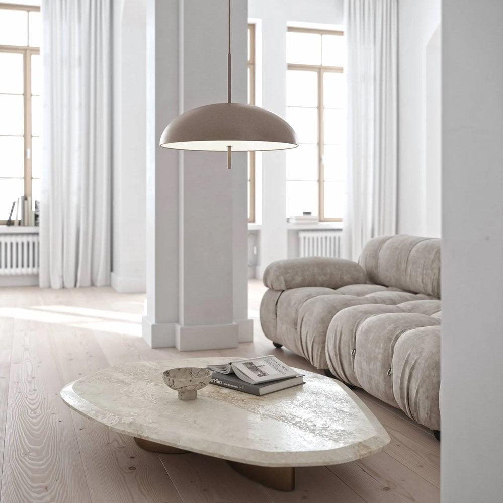 Versale Pendant Light 2Lt in Black, Brown or White