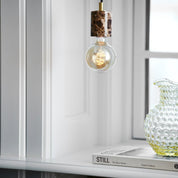 Siv Pendant Light Kit in Brown, Black or White