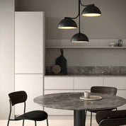 Tullio Pendant Light 3Lt in Black or White