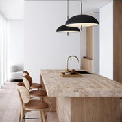Versale Pendant Light 2Lt in Black, Brown or White