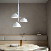 Tullio Pendant Light 3Lt White, Black