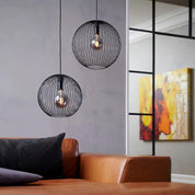 Beroni Pendant Light 350mm or 450mm in Black
