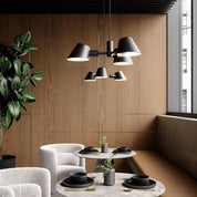 Stay Pendant Light 3Lt Black, Grey