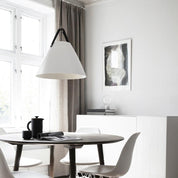 Strap 36 Pendant Light in White, Black or Beige