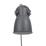 Adrian Indoor Wall Light E27 IP20 in Charcoal or Grey