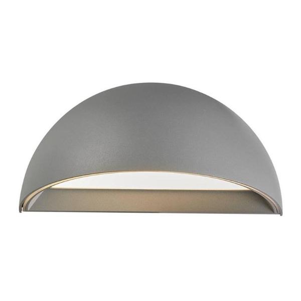 Arcus Smart Outdoor LED Wall Light 9.5w in Grey