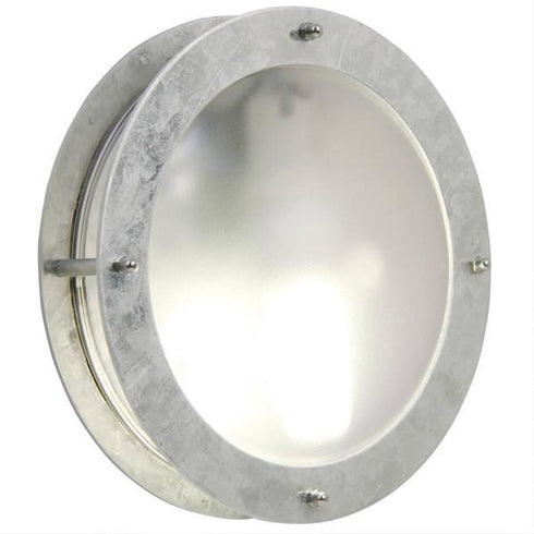 Malte Outdoor Wall Light in Galvanised – LED Lighting Designs