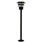 Vejers Bollard Light in Black, Galvanized or Stainless Steel
