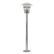 Vejers Bollard Light in Black, Galvanized or Stainless Steel