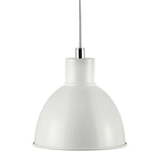 Pop Pendant Light Metal in White, Black, Blue, Green or Anthracite