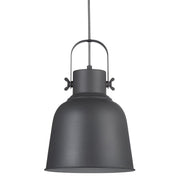 Adrian 25 Pendant Light Large E27 IP20 in Black or Grey