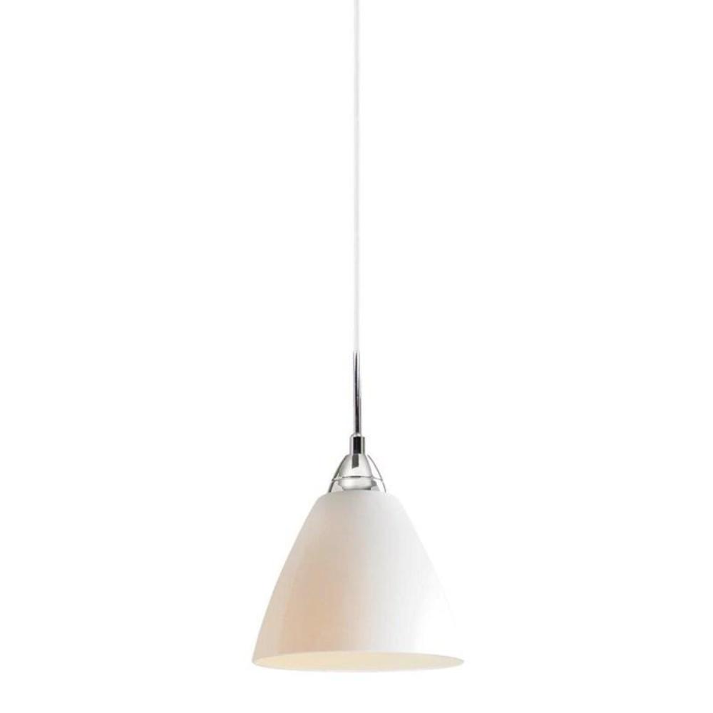 Read 14 Pendant Light Small in Opal White