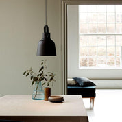 Adrian 25 Pendant Light Large E27 IP20 in Black or Grey
