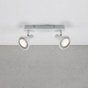 Eik Spot Light 2Lt in White or Grey