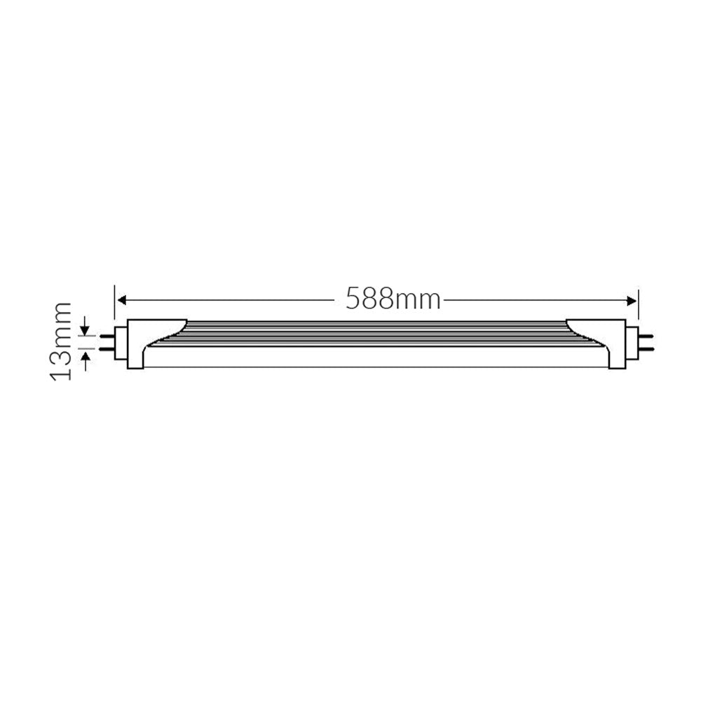 10w, 18w LED T8 2 Foot, 4 Foot Globe Green VBLFT-3X5-F-G