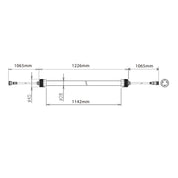 25w LED T8 4 Foot Globe Warm White 3000k, Daylight 5000k VBLFT-730-F Dimmable