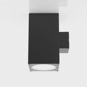 Havit Lighting Porter Square Black Large Up & Down LED Wall Light