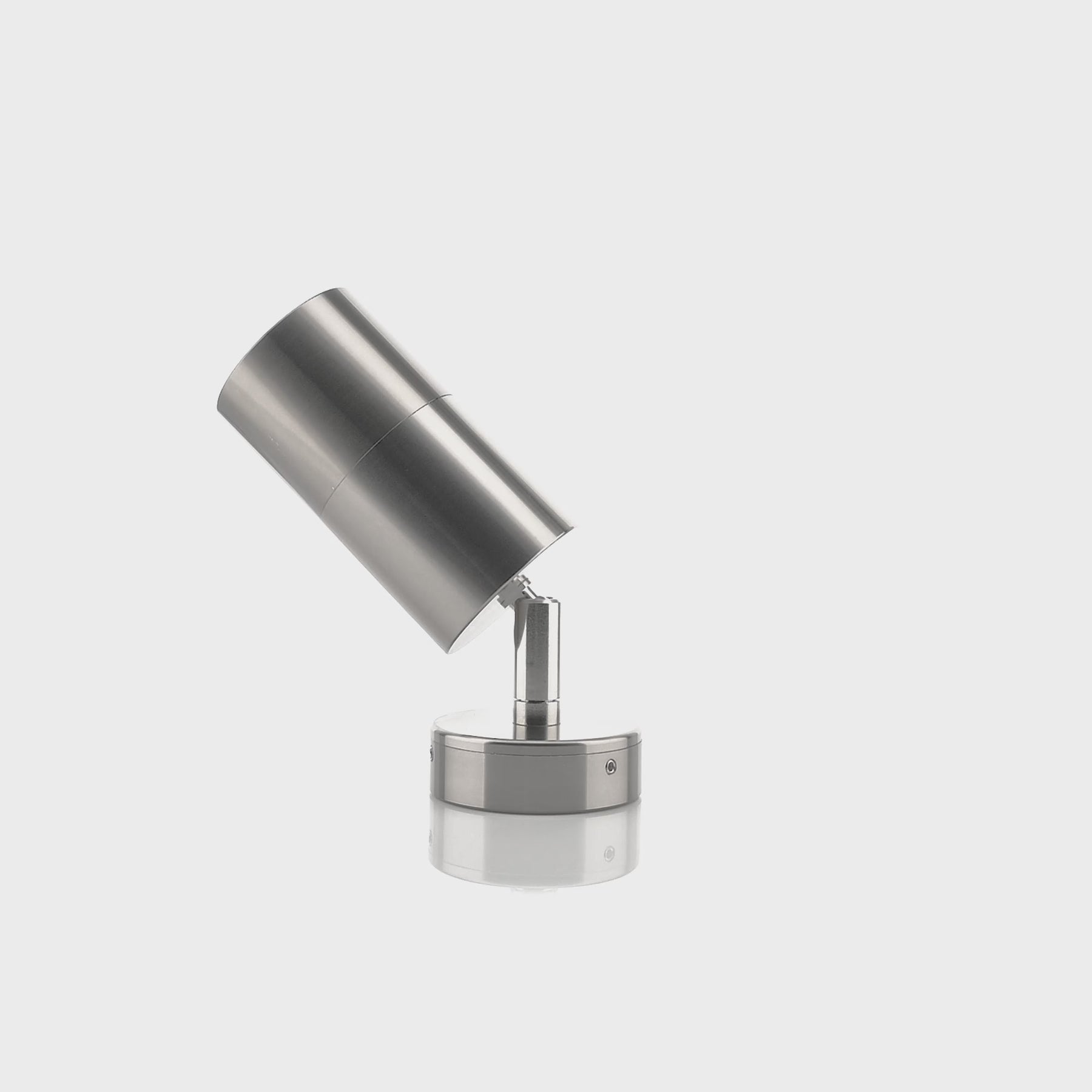 Havit Lighting Tivah Titanium Aluminium TRI Colour Single Adjustable Wall Pillar Lights