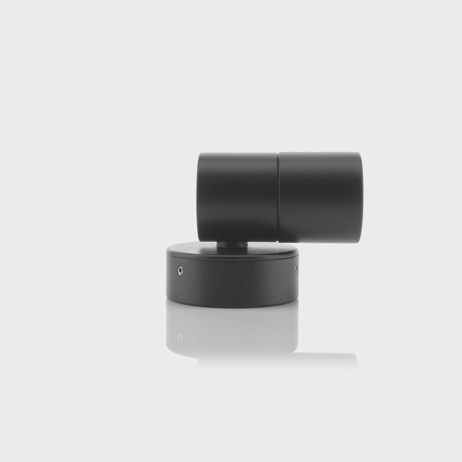 Havit Lighting Mini Tivah Black Fixed Down Wall Pillar Lights