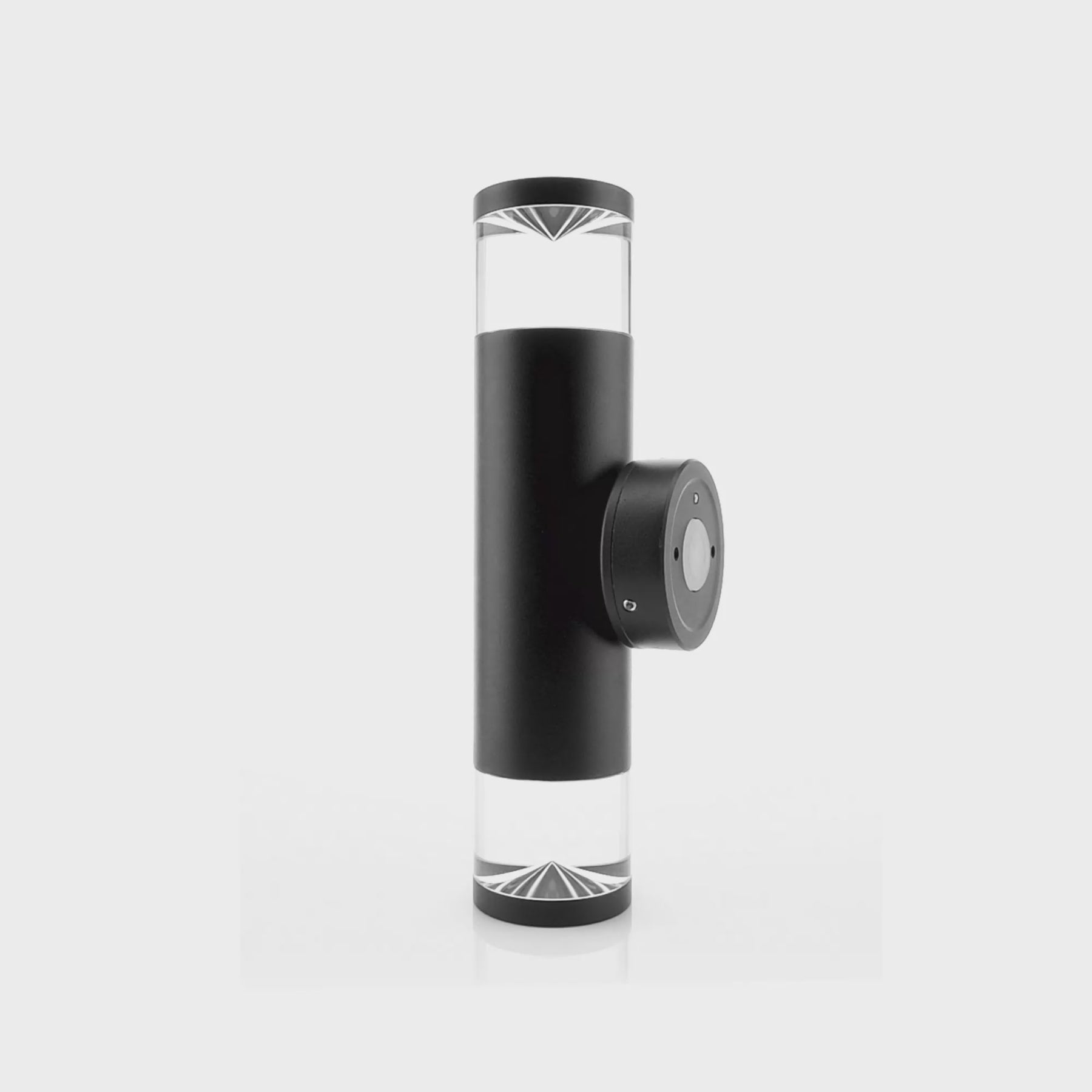 Havit Lighting Highlite Black TRI Colour Up & Down Wall Pillar Lights