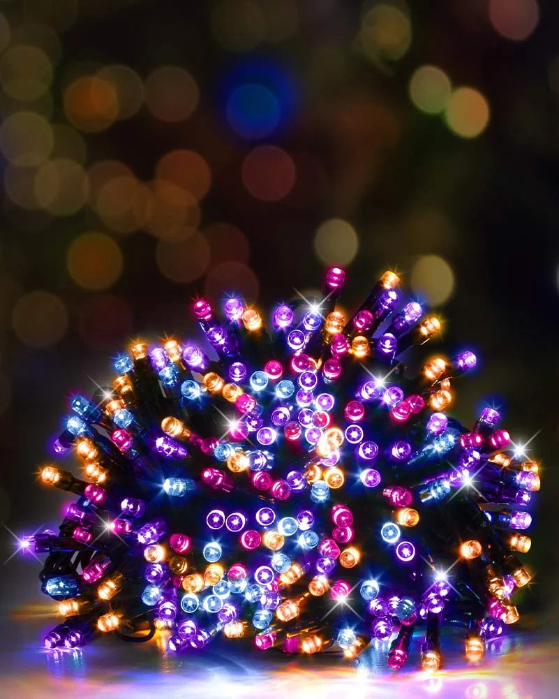 Flashing Carnival Colour Fairy Lights