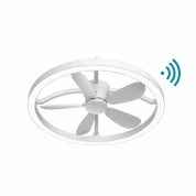 Catalina DC 21″ Smart Ceiling Fan With Remote Control + LED Light